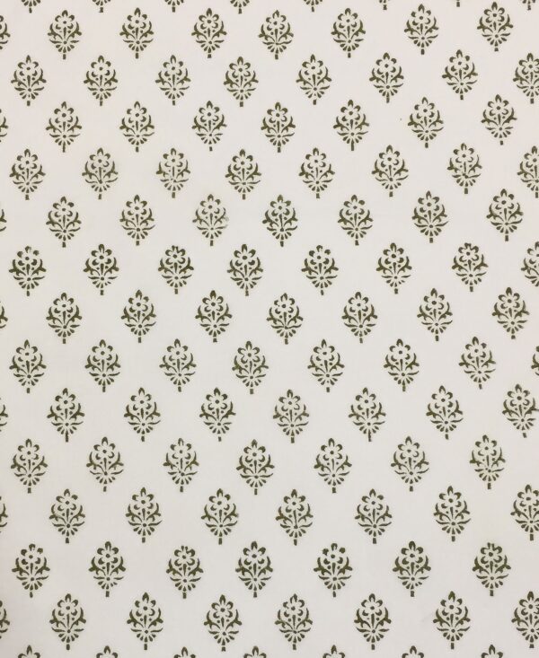 Hand Block Running Fabric