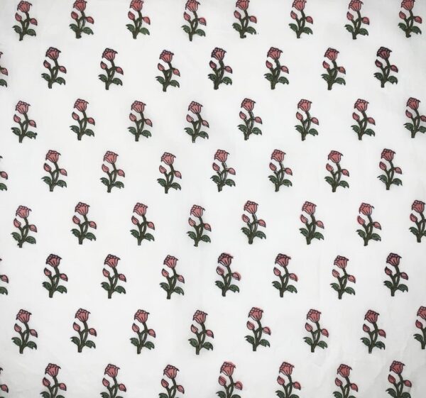 Hand Block Running Fabric