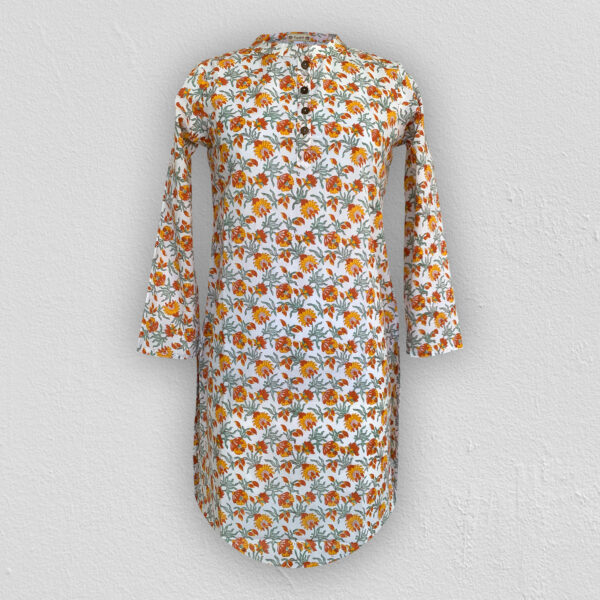 HANDBLOCK KURTA