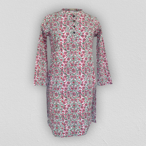 HANDBLOCK KURTA