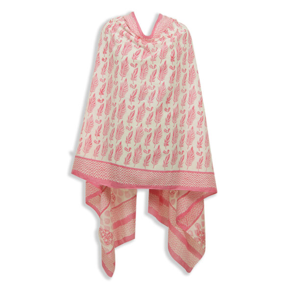 HANDBLOCK COTTON DUPATTA