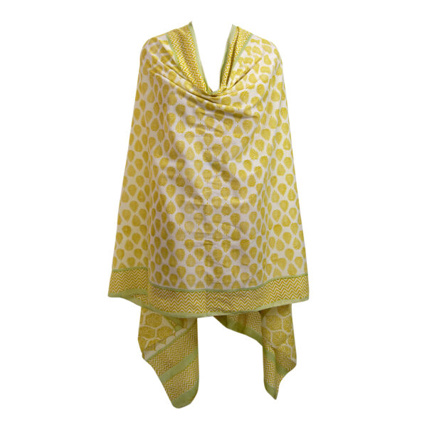 HANDBLOCK COTTON DUPATTA