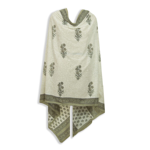 HANDBLOCK COTTON DUPATTA