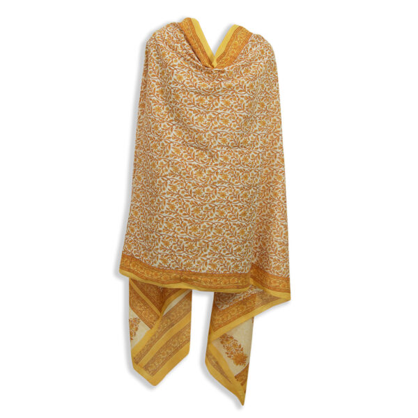 HANDBLOCK COTTON DUPATTA